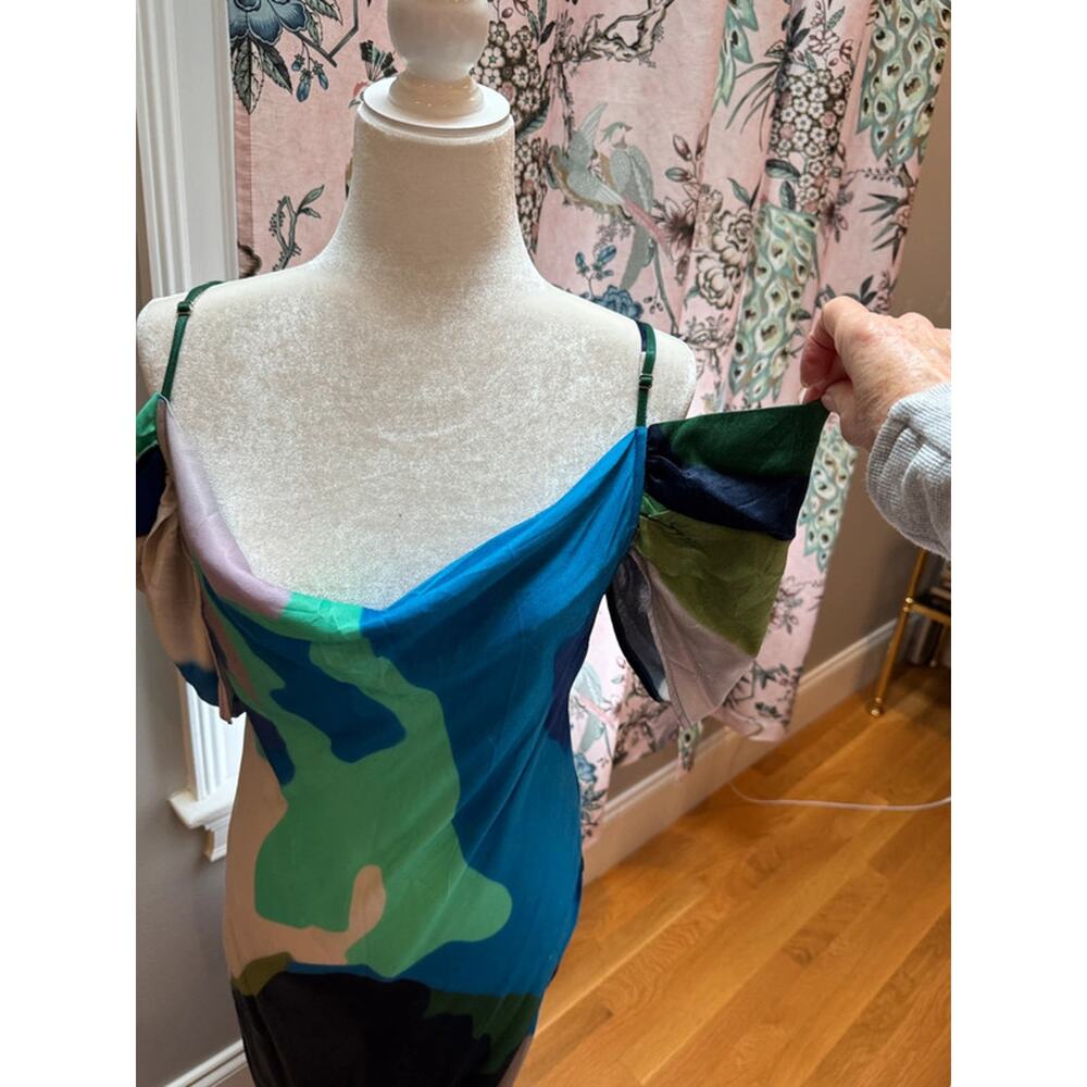 Anthropology tea length party dress size gorgeous - Picture 6 of 6